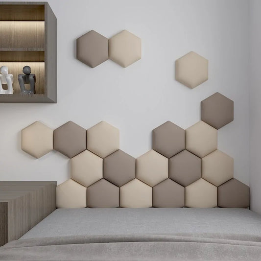 Room Loft Hexagonal Headboard