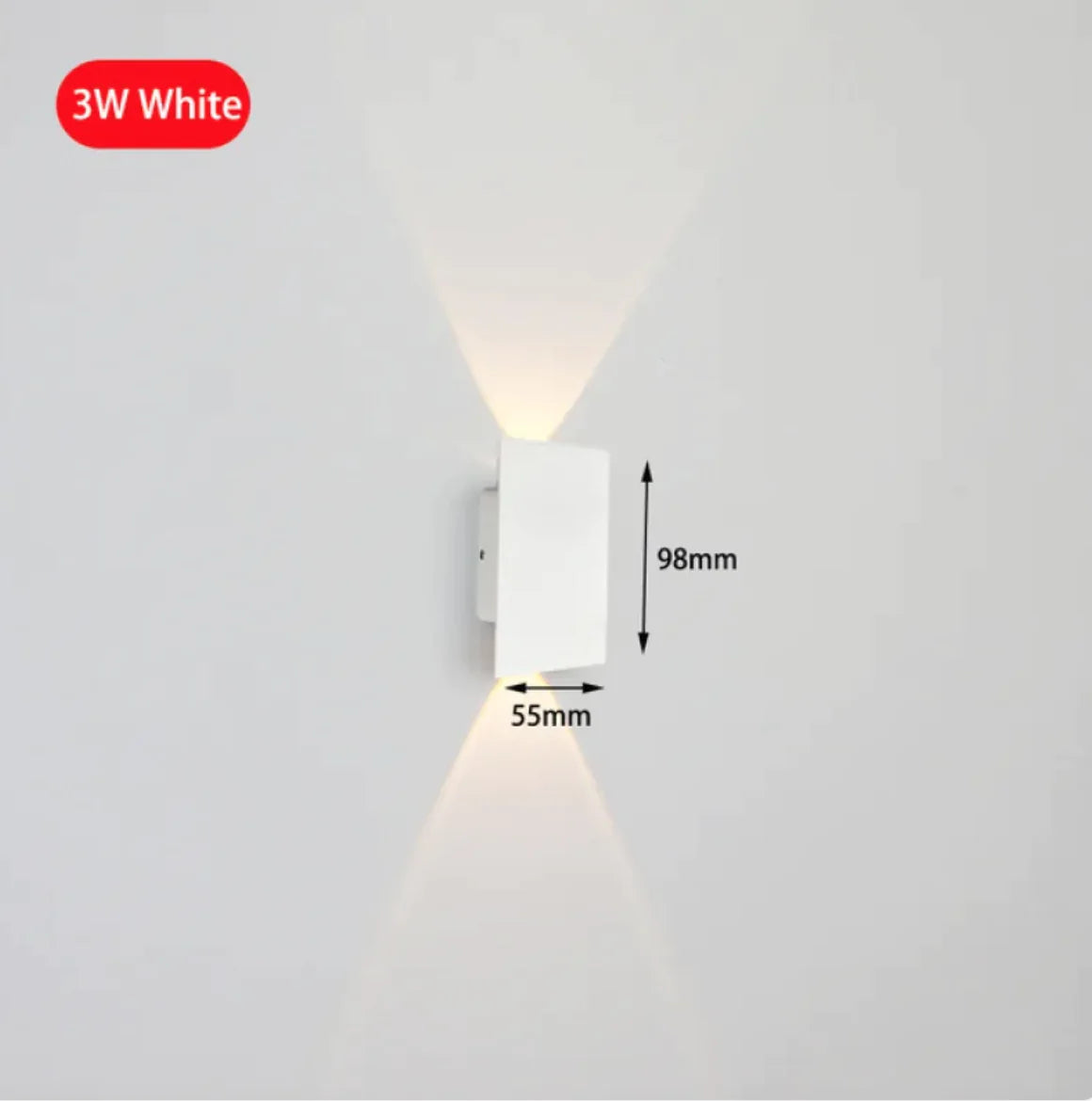 Modern 6W LED Indoor Wall Lamp for Bedroom and Living Room